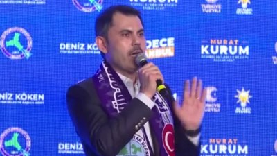 Murat Kurum'dan İmamoğlu'na israf göndermesi