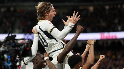 Real Madrid, Modric'le 3 puanı kaptı