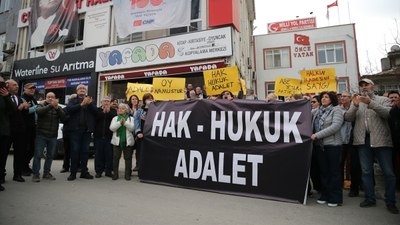 Edirne'de CHP'lilerden protesto: Şükrü Ciravoğlu baskı ile adaylıktan çekildi