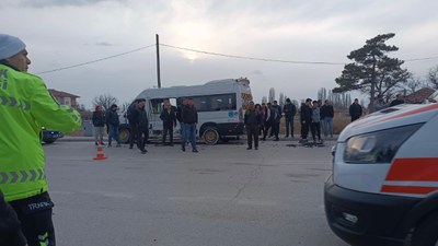 Konya’da öğrenci servisi ile kamyonet çarpıştı: 11 yaralı