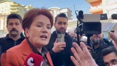 Meral Akşener, CHP'li seçmenle tartıştı: DEM'e teşekkür ediyorsunuz bize küfür!