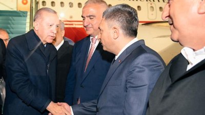 Cumhurbaşkanı Erdoğan Antalya'da