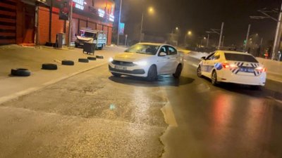 Bursa'da polisten kaçan alkollü sürücüye 18 bin lira ceza