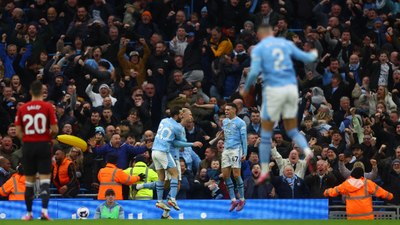 Manchester derbisinde kazanan City oldu