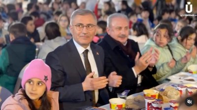 Hilmi Türkmen paylaştı: Üsküdar Çocuk Köyü'nde ilk iftar