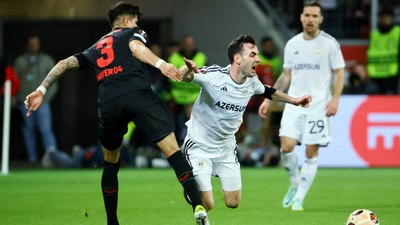 Karabağ, Bayer Leverkusen karşısında tutunamadı