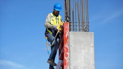 İnşaat sektöründe çalışanlar artıyor! Ocakta ücretli çalışan sayısı yıllık yüzde 2,8 arttı