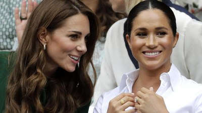 Kate Middleton "Kanserim" dedi... Meghan Markle'den destek gecikmedi