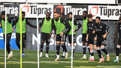Beşiktaş, milli arada çalışmalarını sürdürüyor