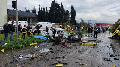 Hatay'da 6 kişinin öldüğü kaza: Tır şoförü tutuklandı