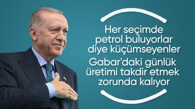 Cumhurbaşkanı Erdoğan'dan muhalefete 