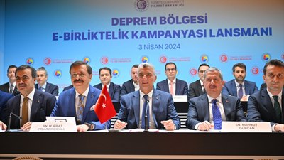 Ömer Bolat e-Birliktelik Kampanyası'nı açıkladı: Deprem bölgesindeki ticaret canlanacak