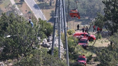 Antalya'daki teleferik kazasının ön raporu çıktı