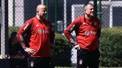 Serdar Topraktepe yönetimindeki Beşiktaş, Ankaragücü maçına hazırlanıyor