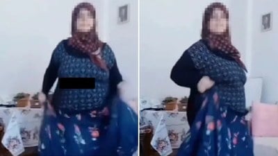 Tiktok'un çivisi çıktı! 50 yaşındaki kadın paylaştı: Eteğin altındaki...