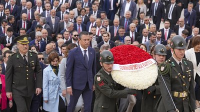 CHP heyetinden Anıtkabir'e ziyaret