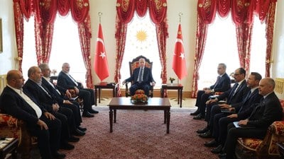 Dolmabahçe'de Gazze diplomasisi! Cumhurbaşkanı Erdoğan Mısır Dışişleri Bakanı ile görüşecek