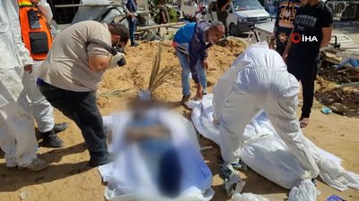 Gazze Şeridi’nde toplu mezar bulundu: 190 Filistinli çıkarıldı