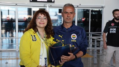 Sivas'ta Fenerbahçe'ye coşkulu karşılama