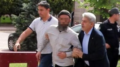 Kayseri'de 23 Nisan töreninde 'Puta tapmayın' dedi: Gözaltına alındı
