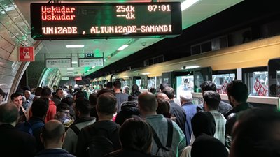 İBB'den Üsküdar-Samandıra metro hattının aksamasına: Kaza oldu