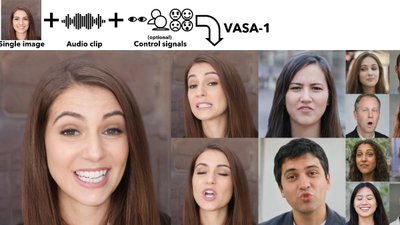 Microsoft'tan fotoğrafları konuşturan yapay zeka: VASA-1