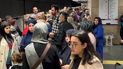 Üsküdar-Samandıra Metro Hattı'ndaki sorun 50 saati aşkın süredir giderilemedi