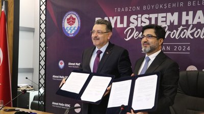 Trabzon'da 'Hafif Raylı Sistem Projesi' hayata geçiriliyor