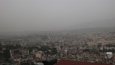 Hatay'da çöl toz etkisini sürdürüyor: Göz gözü görmedi