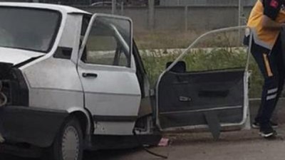 Kırşehir'de iki otomobil çarpıştı, karı koca hayatını kaybetti