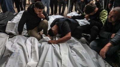 Gazze'de katliam var: Can kaybı 35 bine dayandı