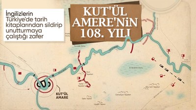 Türk tarihinin büyük zaferi: Kut'ül Amare...