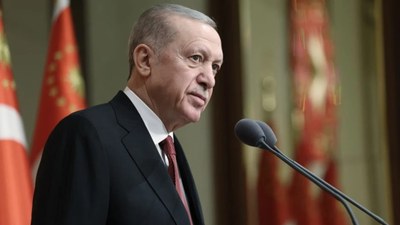 Cumhurbaşkanı Erdoğan, UID Çalıştayı'nda katılımcılara hitap ediyor