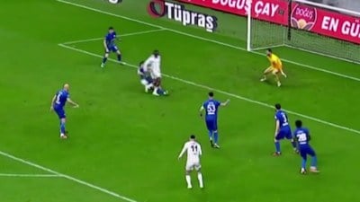Beşiktaş'tan Rizespor maçında penaltı tepkisi
