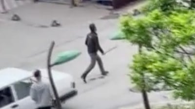 Ankara'da tehditler savuran döner bıçaklı şahıs panik yarattı