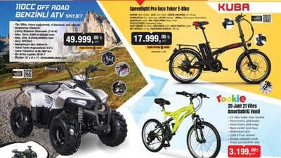 Fiyatını duyan BİM'e koşacak: Benzinli ATV aktüelde! 10 Mayıs BİM aktüel ürünler afişi...
