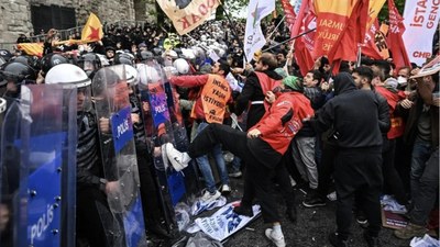 İstanbul'daki 1 Mayıs gösterilerinde 12 şüpheli gözaltına alındı