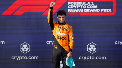 F1 Miami Grand Prix'sini Lando Norris kazandı