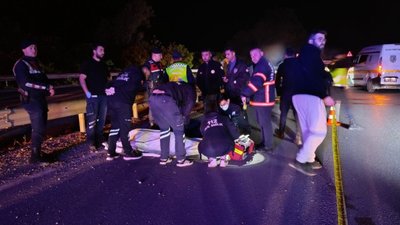 Sakarya'da feci kaza: Motosiklet sürücüsü hayatını kaybetti