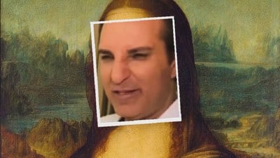 Rafet El Roman'ın Mona Lisa paylaşımı güldürdü! Ünlü şarkıcıya yorum yağdı