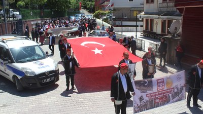 Türkiye’nin tek İstiklal madalyalı ilçesinde 100. yıl coşkusu