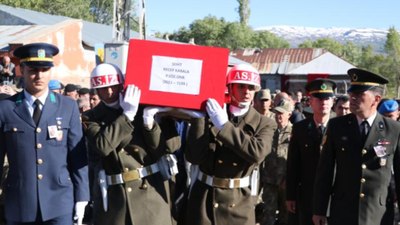 Şehit Piyade Sözleşmeli Onbaşı Recep Kabala son yolculuğuna uğurlandı