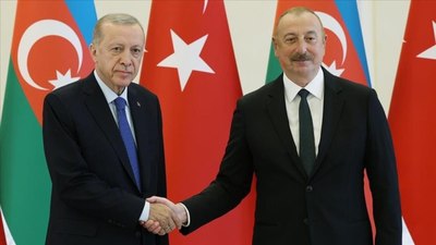 Cumhurbaşkanı Erdoğan Aliyev ile görüştü