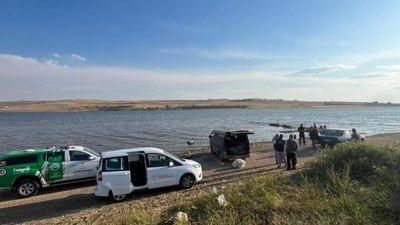 Gaziantep'te yasağa rağmen balık avlayanlara baskın