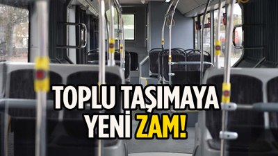 O şehirde toplu taşıma ücretlerine zam; İşte yeni fiyatlar