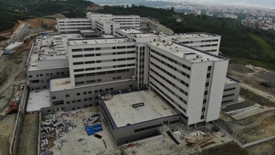 Ordu Şehir Hastanesi inşaatı yüzde 99 tamamlandı