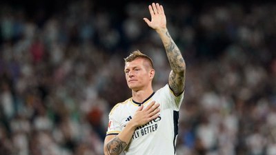 Toni Kroos Real Madrid'e veda etti