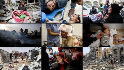 İsrail'in Gazze'de yaptığı katliamlar 235 günde 3 bin 222'ye ulaştı