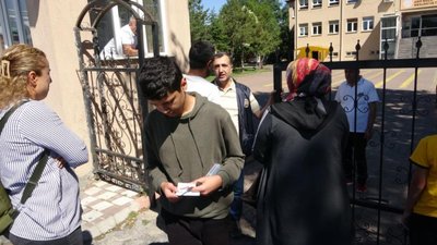 Kayseri'de kimliğini unuttu: 1 dakika ile sınavı kaçırdı