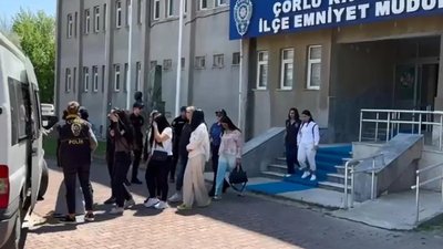 Tekirdağ'da rezidansa fuhuş operasyonu: 2 şüpheli yakalandı, 9 kadın kurtarıldı